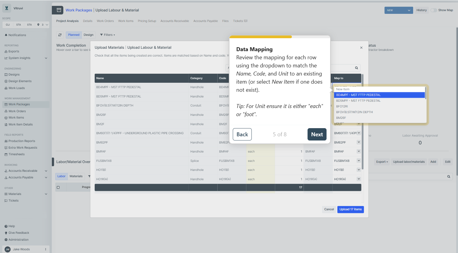 Naavattic-Import-Labor-Materials